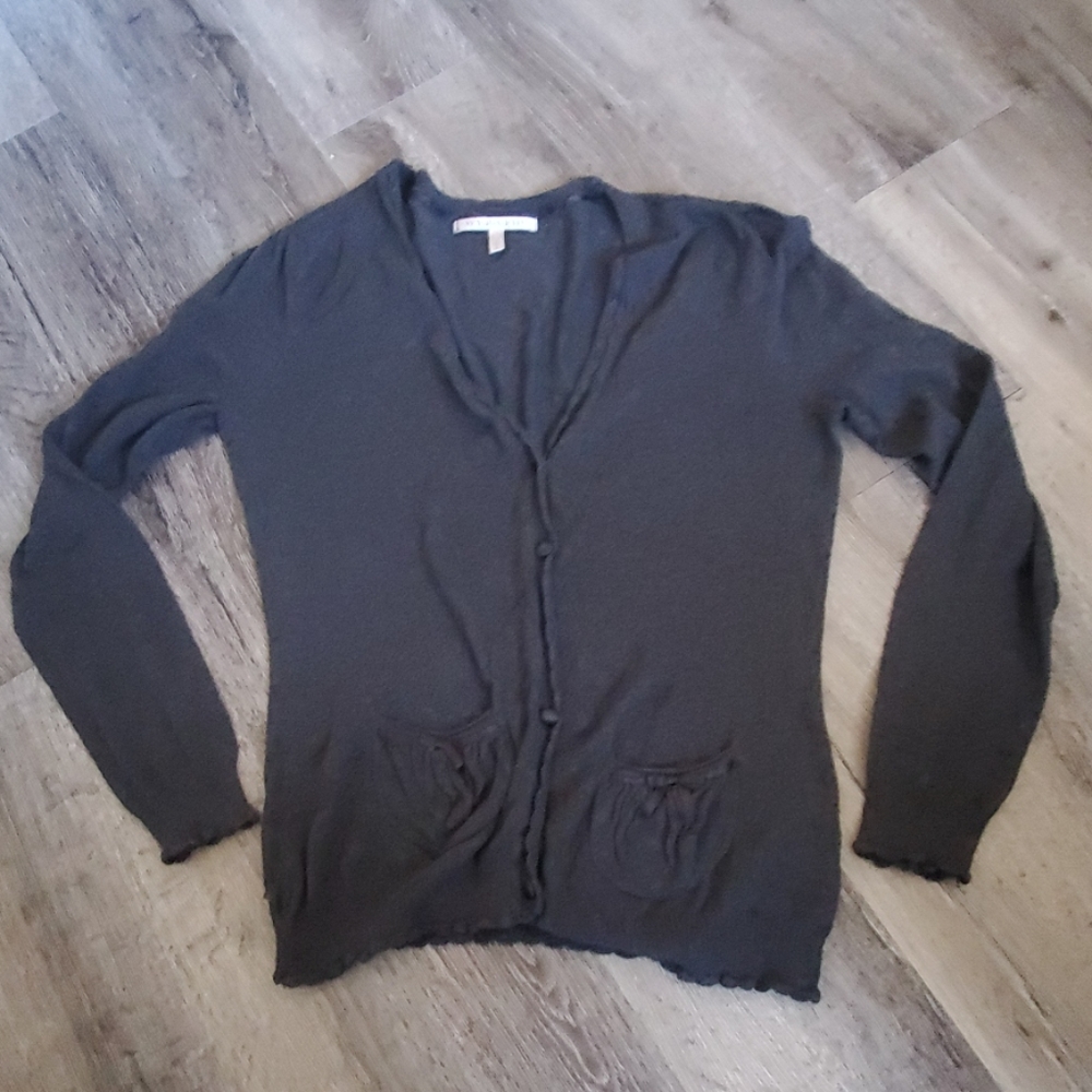 Victoria's Secret Gray Button Up Sweater